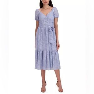 Julia Jordan, light blue, ankle length dress, size 8